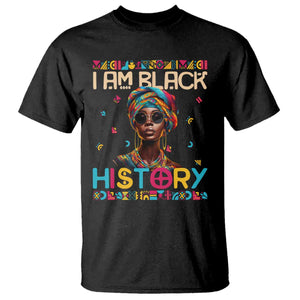 I Am Black History T Shirt African American Women Pretty