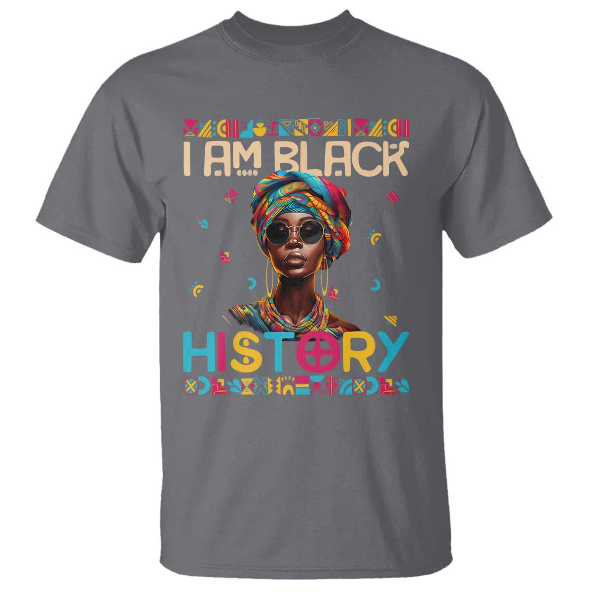 I Am Black History T Shirt African American Women Pretty