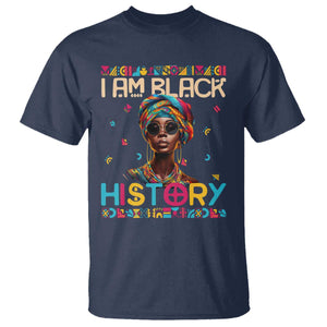 I Am Black History T Shirt African American Women Pretty