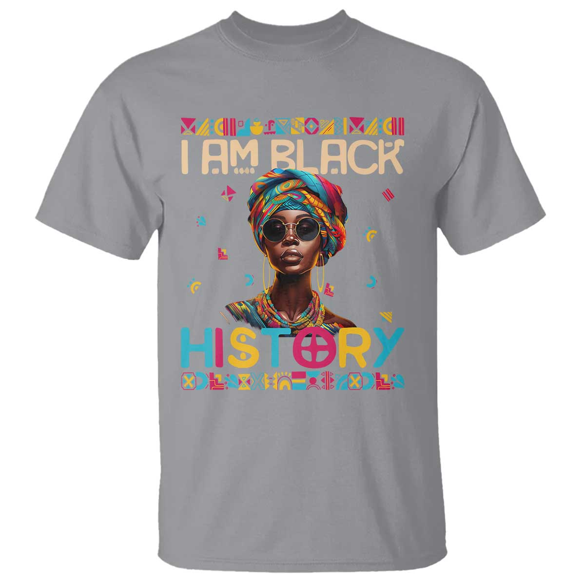 I Am Black History T Shirt African American Women Pretty