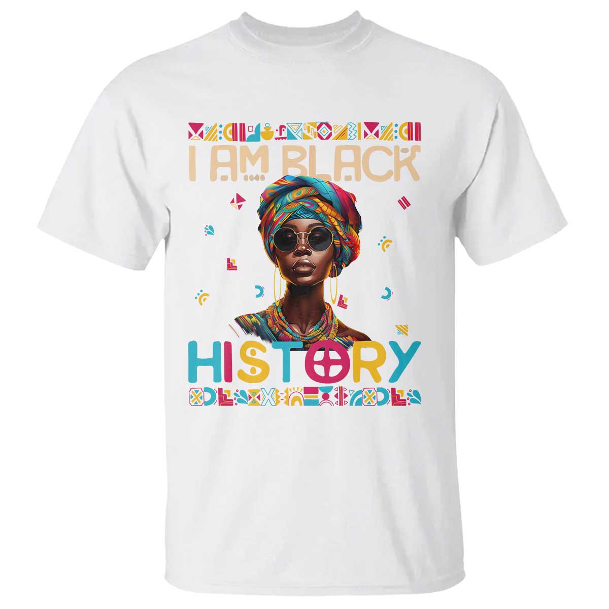 I Am Black History T Shirt African American Women Pretty