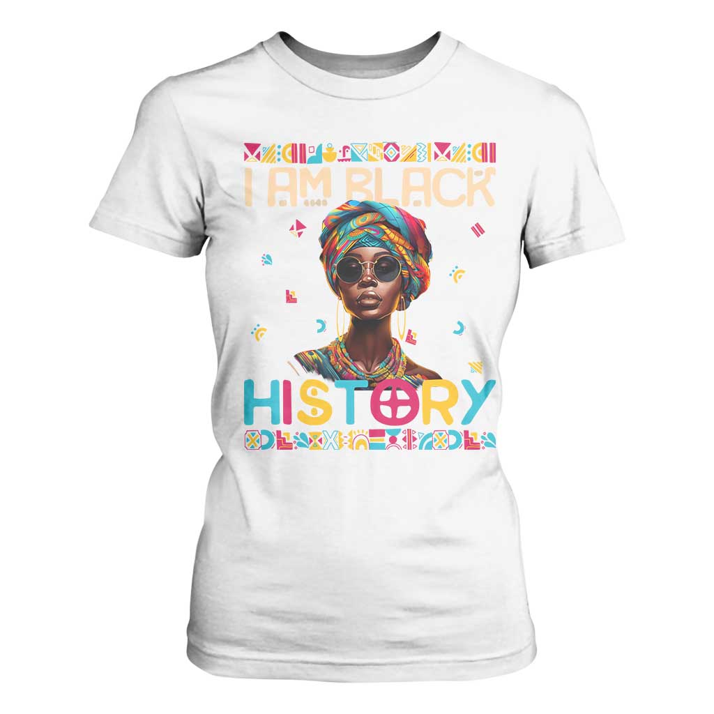 I Am Black History T Shirt For Women African American Women Pretty