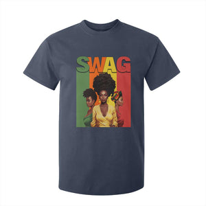 Black History Month T Shirt For Kid Swag Melanin Queen