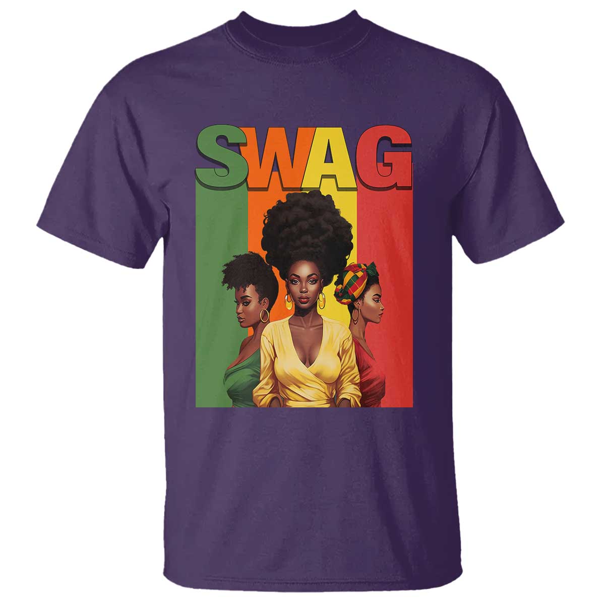 Black History Month T Shirt Swag Melanin Queen