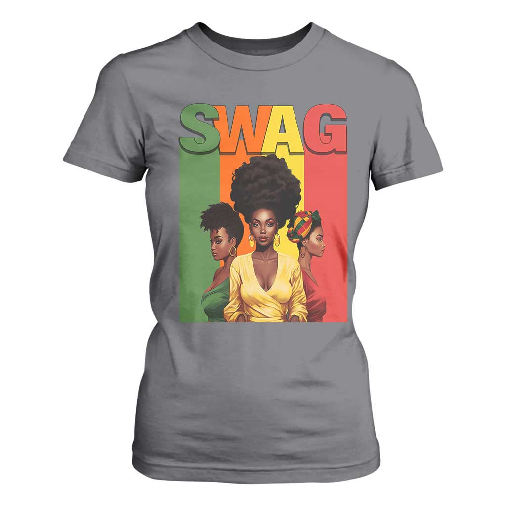 Black History Month T Shirt For Women Swag Melanin Queen