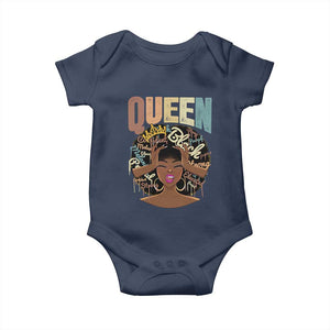 African Americans Teacher Baby Onesie Educated Strong Black Queen