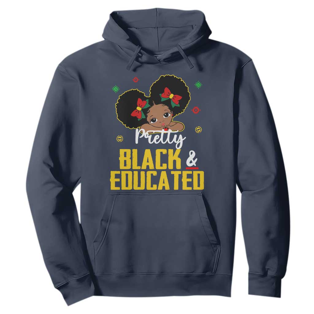 Black Pride Hoodie Pretty Black And Educated I Am The Strong African Queen Girl
