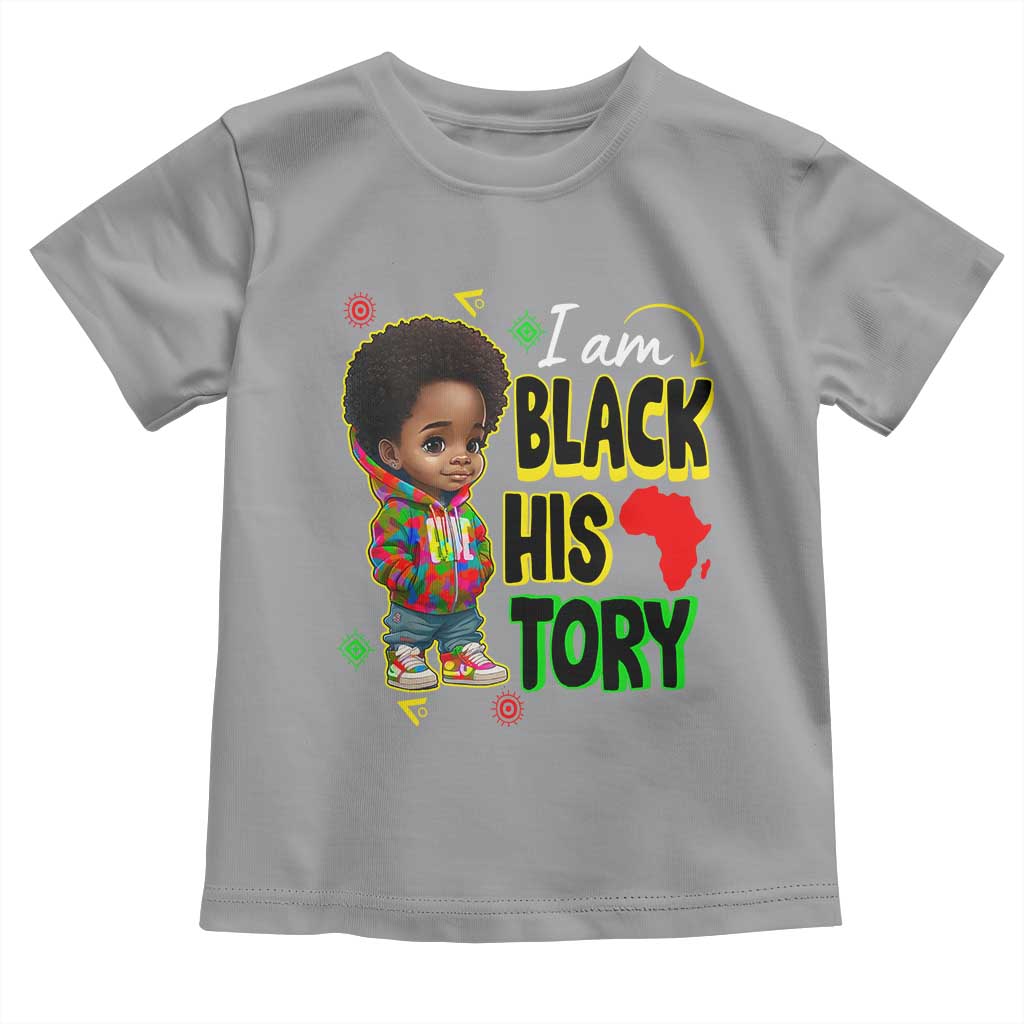 Black Boys Pride Baby Shirt Handsome Kids Boys I Am Black History Month
