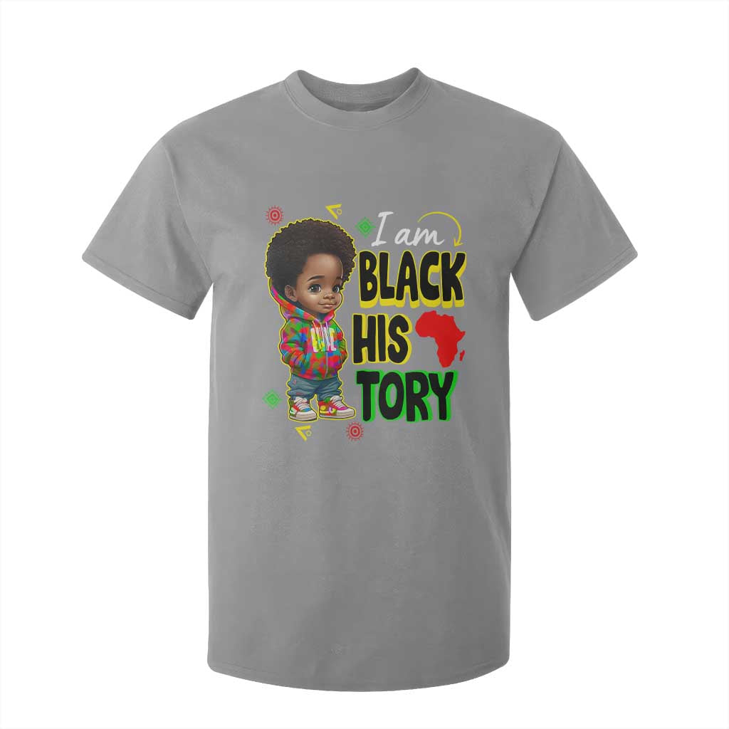 Black Boys Pride T Shirt For Kid Handsome Kids Boys I Am Black History Month