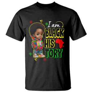 Black Boys Pride T Shirt Handsome Kids Boys I Am Black History Month