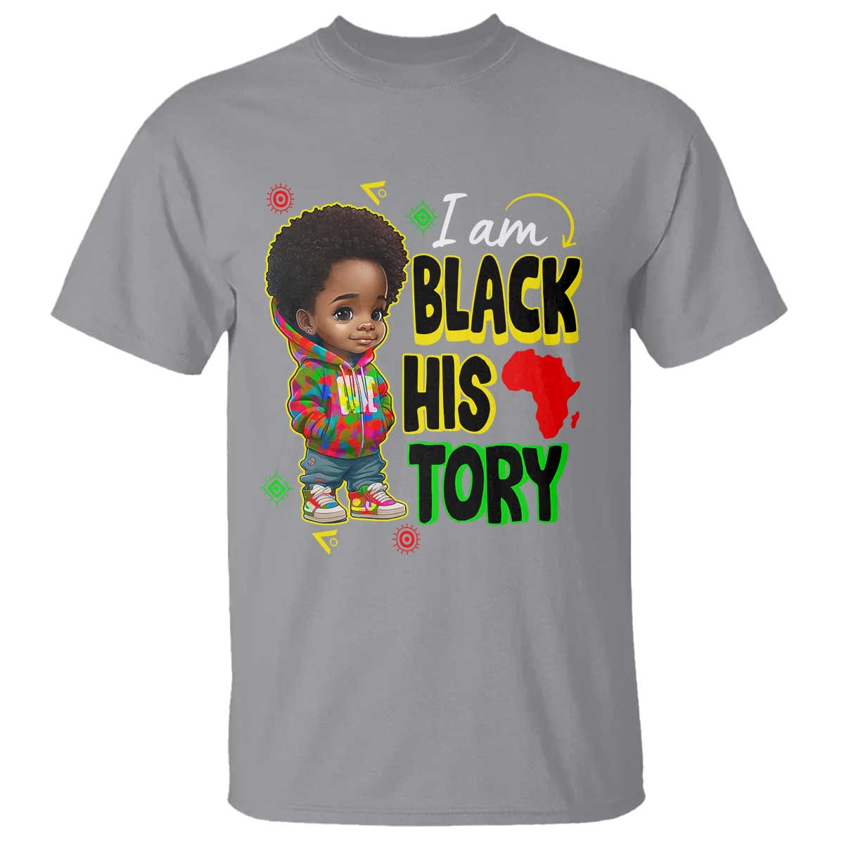 Black Boys Pride T Shirt Handsome Kids Boys I Am Black History Month