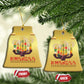 African American Xmas Happy Kwanzaa Christmas Ornament