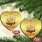 African American Xmas Happy Kwanzaa Christmas Ornament