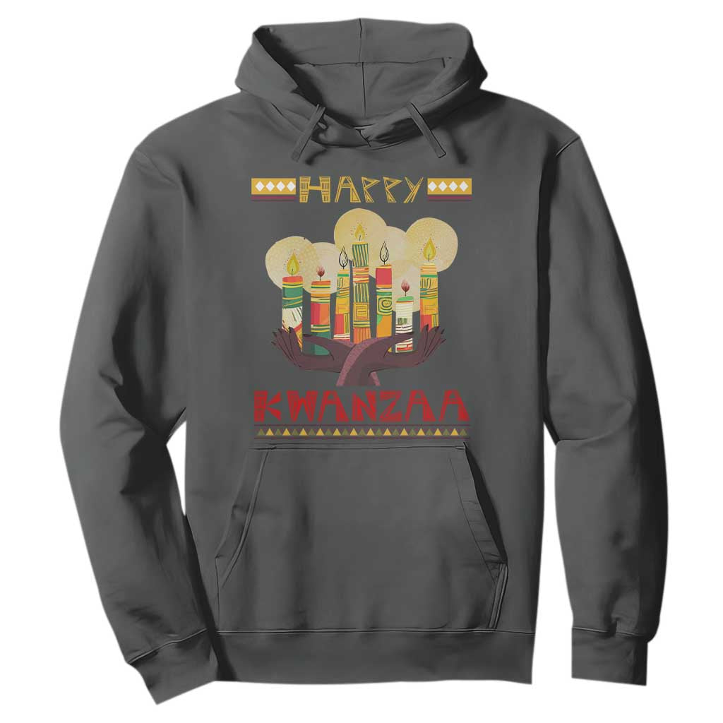 African American Xmas Happy Kwanzaa Hoodie