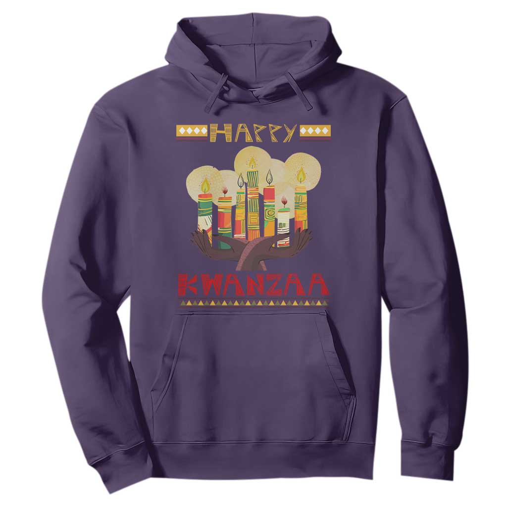 African American Xmas Happy Kwanzaa Hoodie