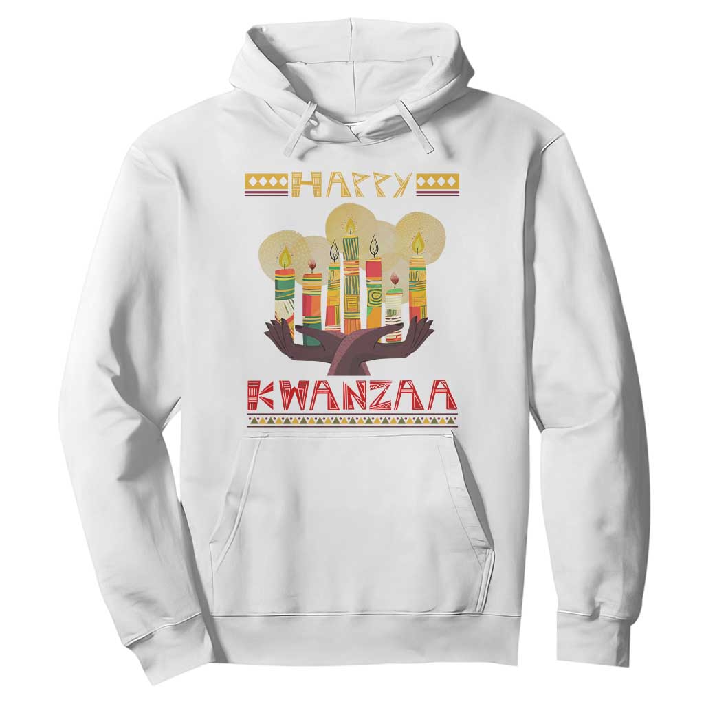 African American Xmas Happy Kwanzaa Hoodie