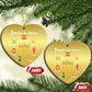 African American Xmas 7 Principles Of Kwanzaa Christmas Ornament
