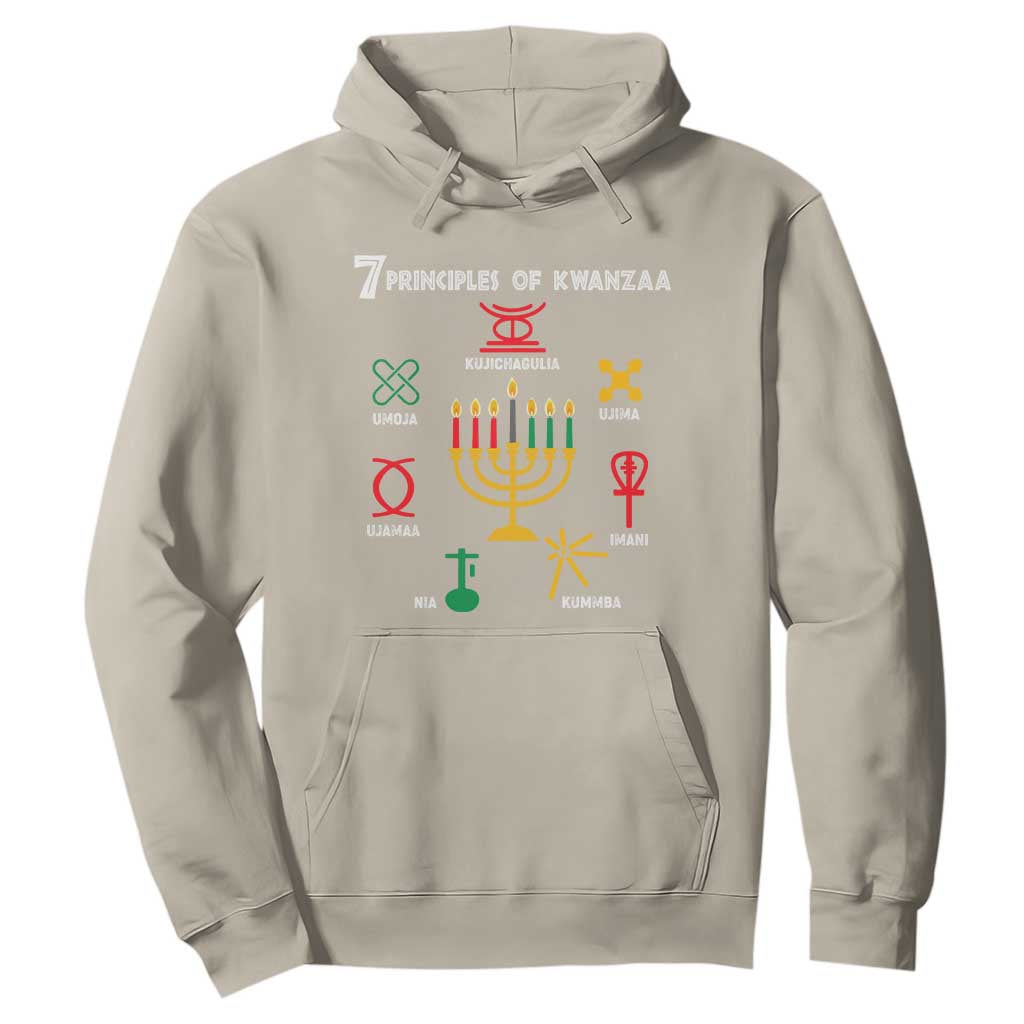 African American Xmas 7 Principles Of Kwanzaa Hoodie