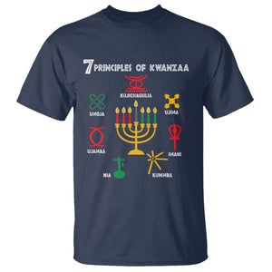 African American Xmas 7 Principles Of Kwanzaa T Shirt