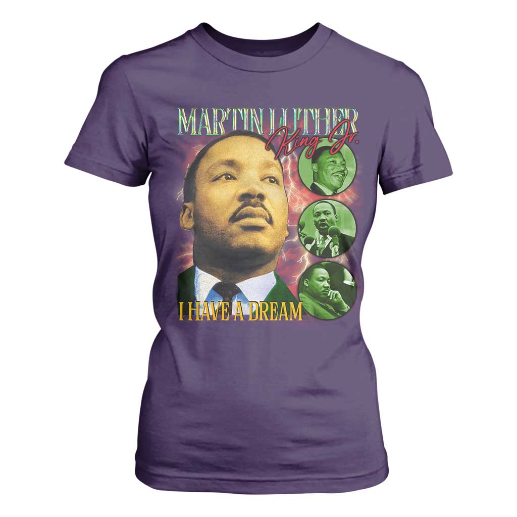 Martin Luther King Jr T Shirt For Women I Have A Dream Black History MLK Day