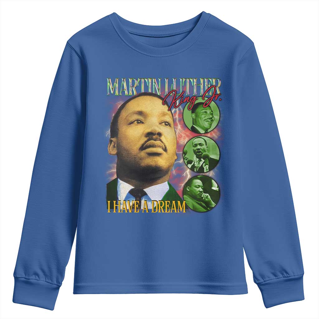 Martin Luther King Jr Youth Sweatshirt I Have A Dream Black History MLK Day
