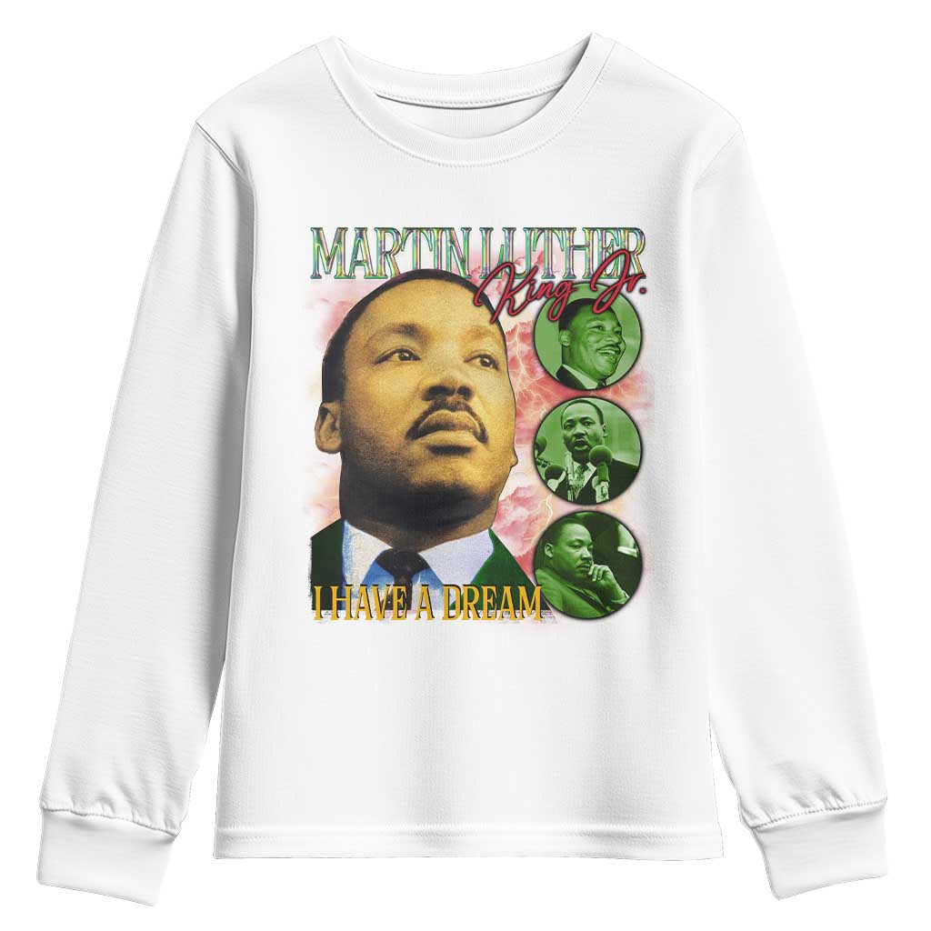 Martin Luther King Jr Youth Sweatshirt I Have A Dream Black History MLK Day