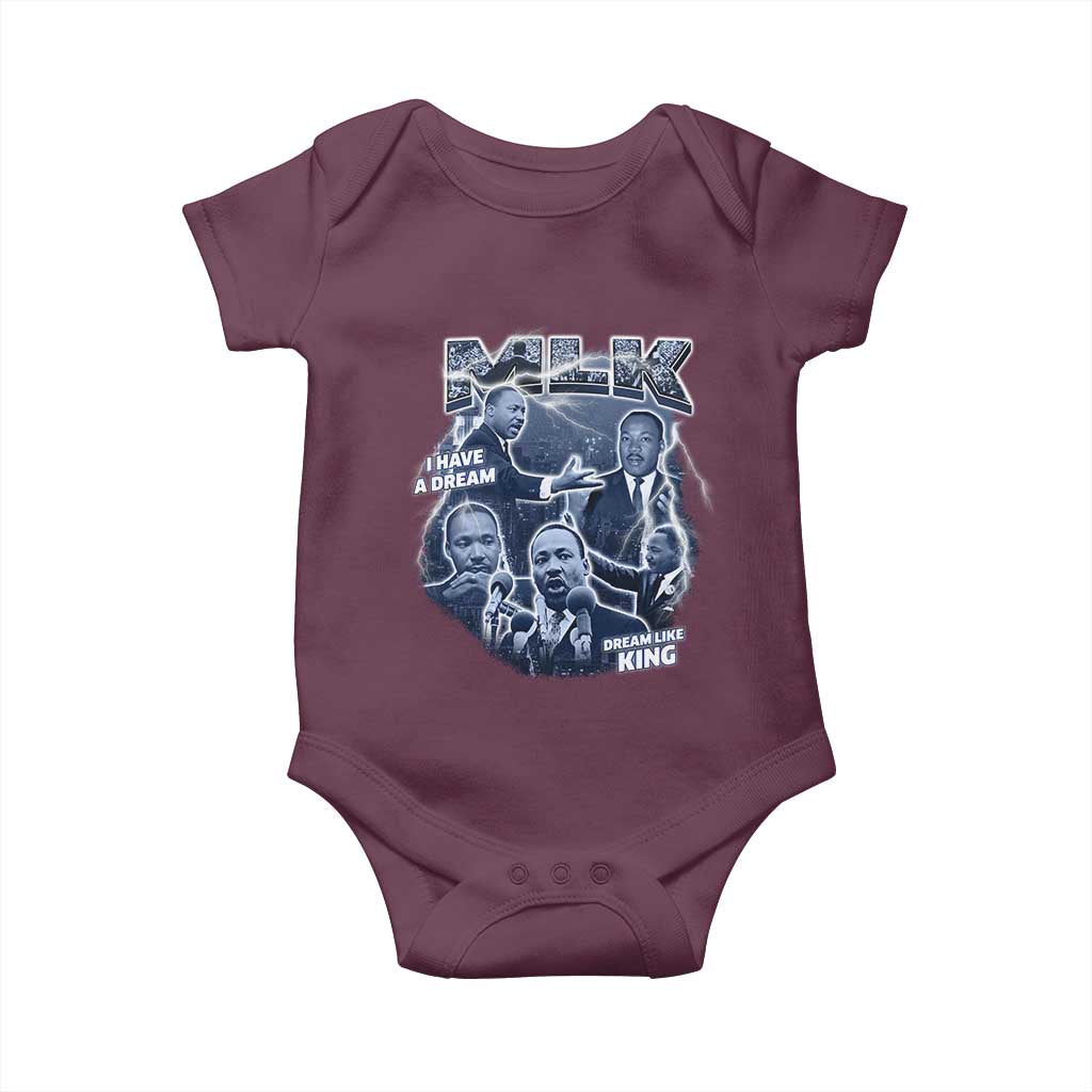 Martin Luther King Jr Baby Onesie I Have A Dream Like King Black History MLK Day