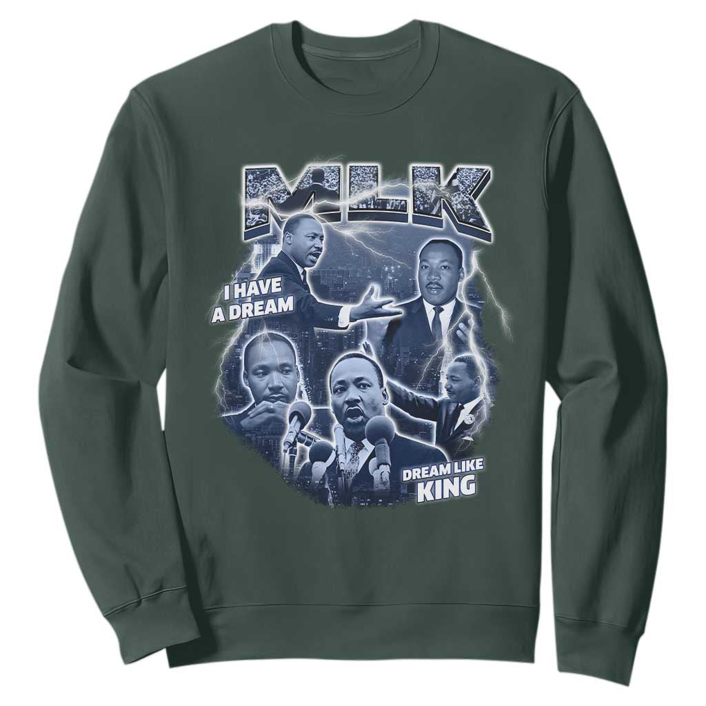 Martin Luther King Jr Sweatshirt I Have A Dream Like King Black History MLK Day