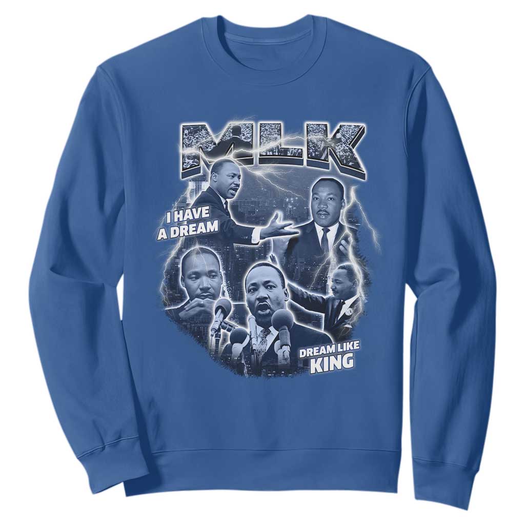 Martin Luther King Jr Sweatshirt I Have A Dream Like King Black History MLK Day