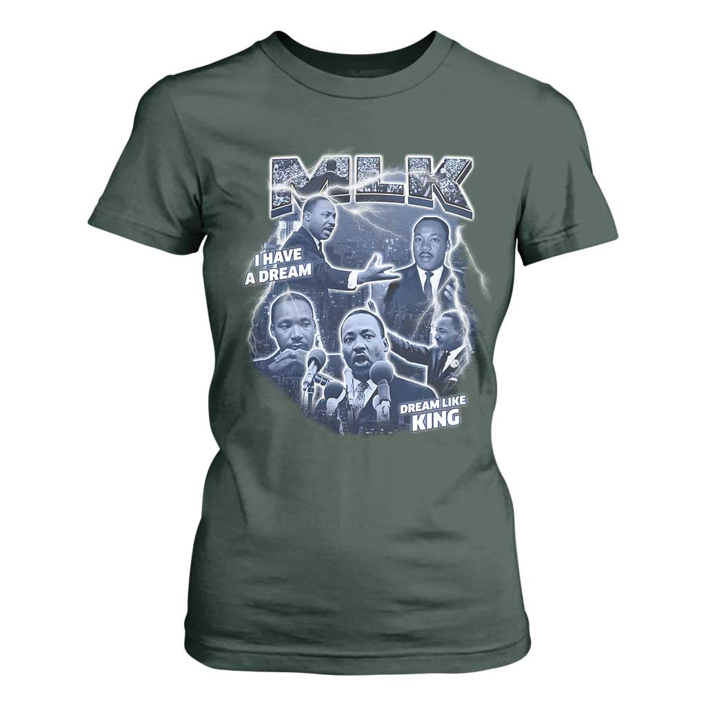 Martin Luther King Jr T Shirt For Women I Have A Dream Like King Black History MLK Day