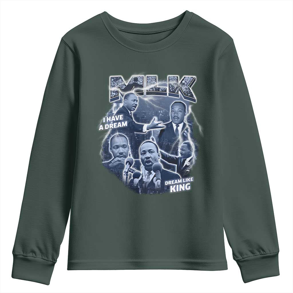 Martin Luther King Jr Youth Sweatshirt I Have A Dream Like King Black History MLK Day