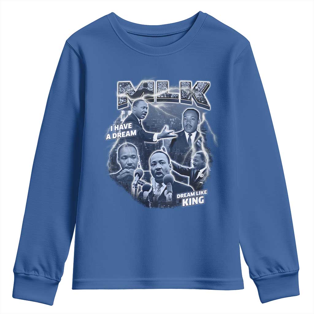 Martin Luther King Jr Youth Sweatshirt I Have A Dream Like King Black History MLK Day