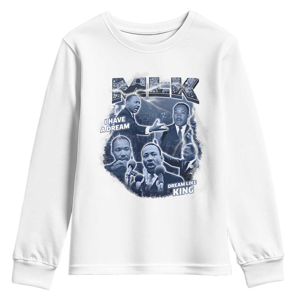 Martin Luther King Jr Youth Sweatshirt I Have A Dream Like King Black History MLK Day