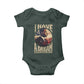 Martin Luther King Jr Baby Onesie I Have A Dream American Flag Black History MLK Day