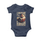 Martin Luther King Jr Baby Onesie I Have A Dream American Flag Black History MLK Day