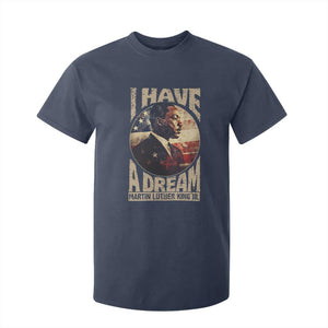 Martin Luther King Jr T Shirt For Kid I Have A Dream American Flag Black History MLK Day