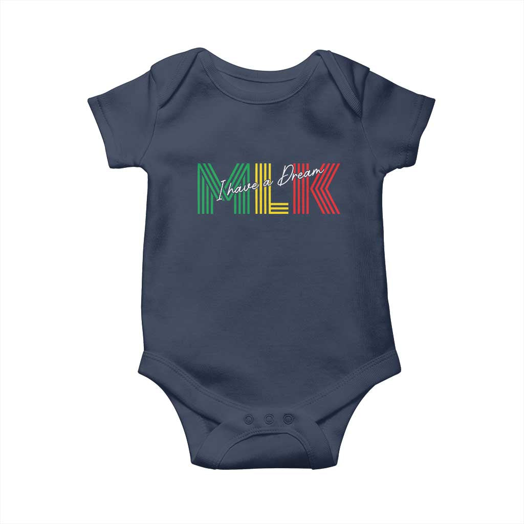 Martin Luther King Jr Day Baby Onesie I Have A Dream Black History MLK