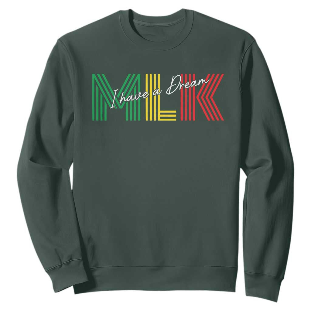 Martin Luther King Jr Day Sweatshirt I Have A Dream Black History MLK