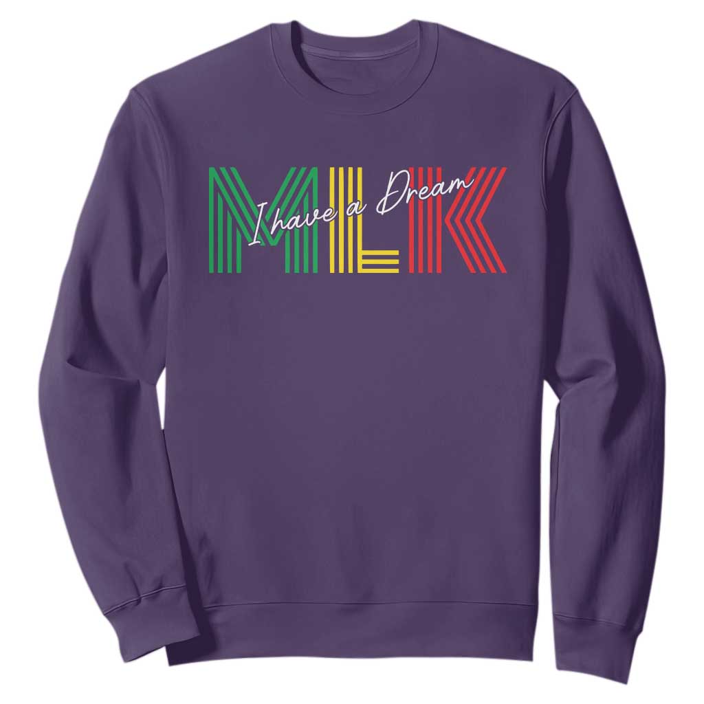Martin Luther King Jr Day Sweatshirt I Have A Dream Black History MLK
