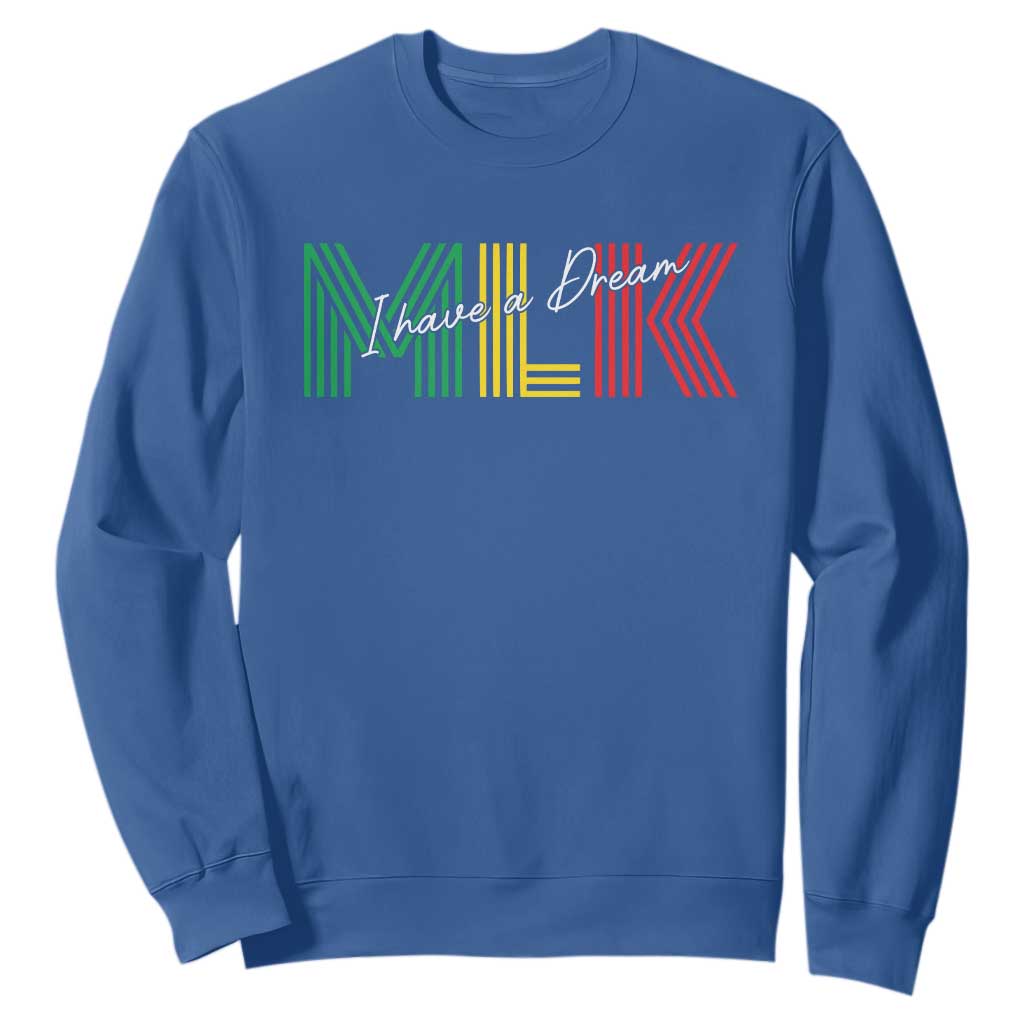 Martin Luther King Jr Day Sweatshirt I Have A Dream Black History MLK