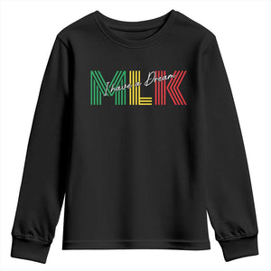 Martin Luther King Jr Day Youth Sweatshirt I Have A Dream Black History MLK