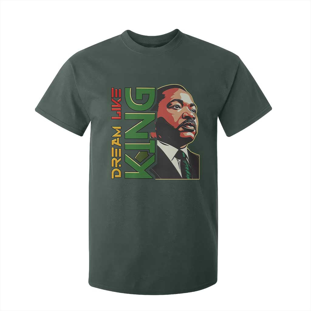 Martin Luther King Jr T Shirt For Kid Dream Like King Black History MLK Day