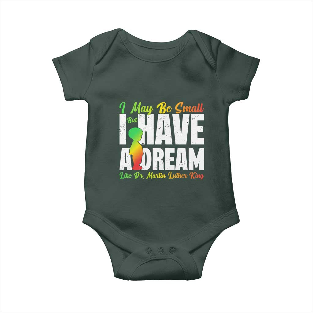 Martin Luther King Jr Baby Onesie I May Be Small But I Have A Dream Like King