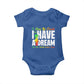Martin Luther King Jr Baby Onesie I May Be Small But I Have A Dream Like King