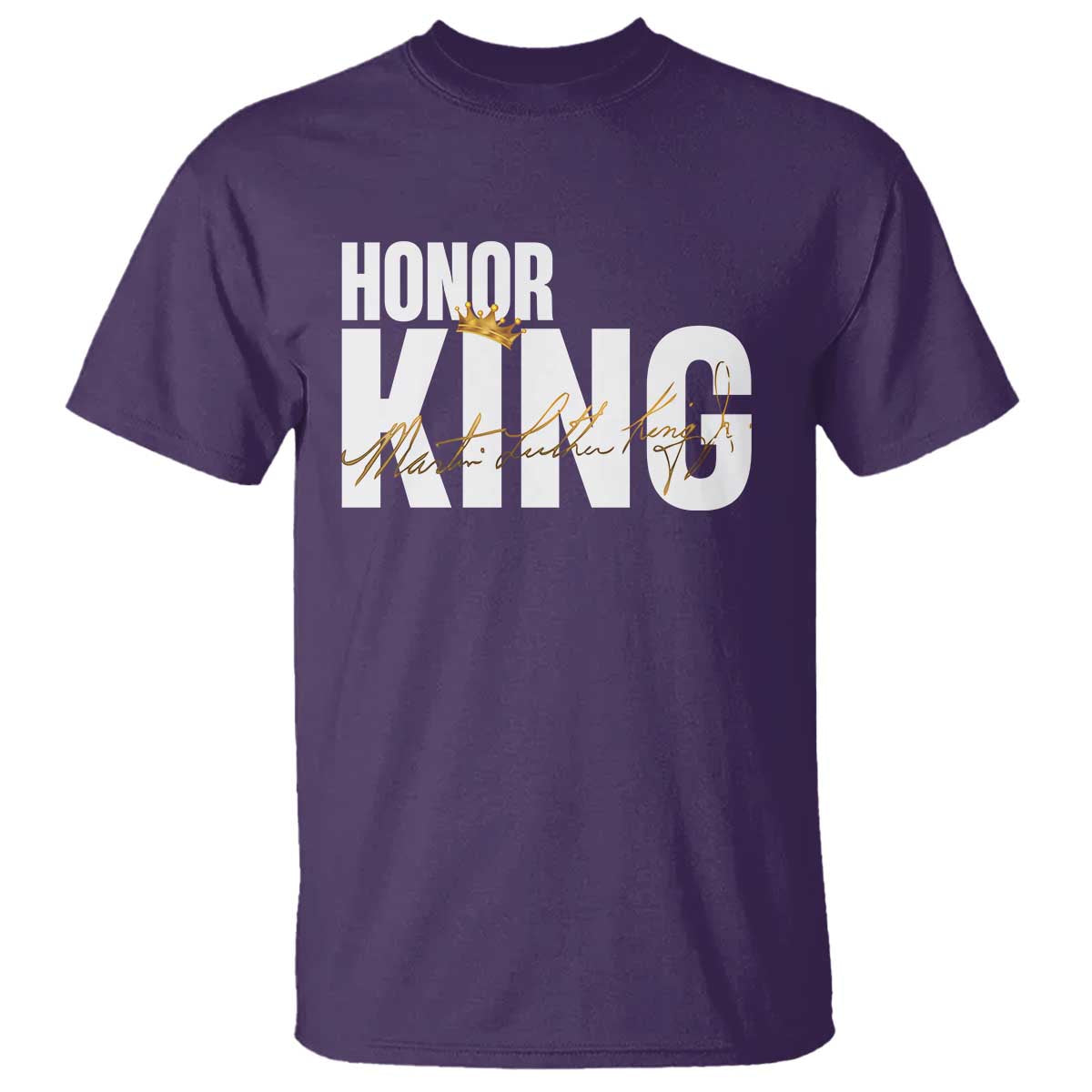 Martin Luther King Jr Day T Shirt Honoring The King MLK