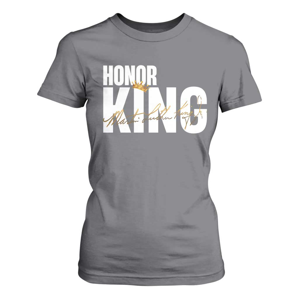 Martin Luther King Jr Day T Shirt For Women Honoring The King MLK