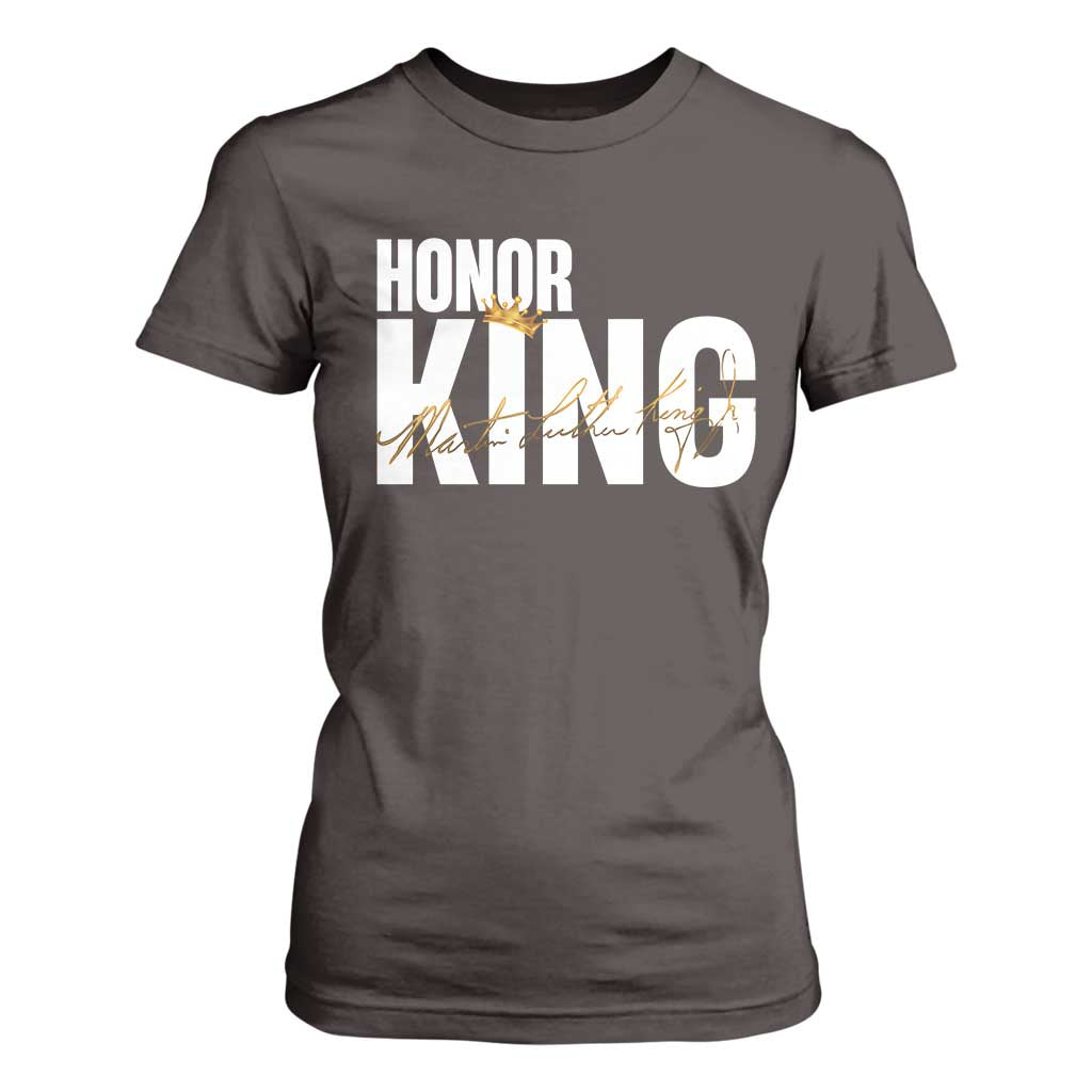 Martin Luther King Jr Day T Shirt For Women Honoring The King MLK