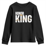 Martin Luther King Jr Day Youth Sweatshirt Honoring The King MLK