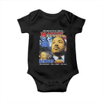 Martin Luther King Jr Baby Onesie His Dream Is My Dream American Flag Black History MLK Day