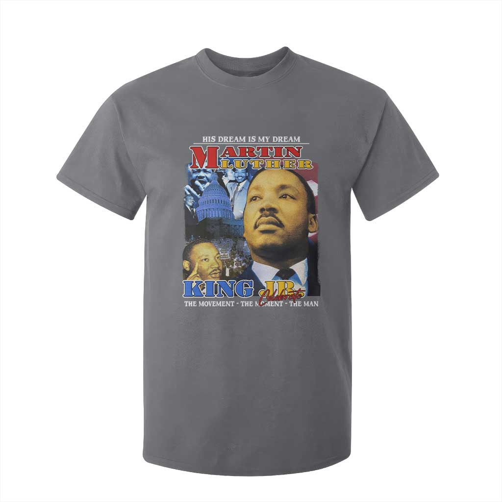 Martin Luther King Jr T Shirt For Kid His Dream Is My Dream American Flag Black History MLK Day